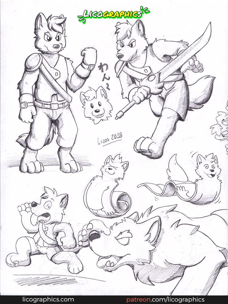 aleph-sketch-sheet-hero-mini-werewolf-web