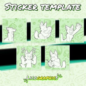 Coyote stickers for Telegram