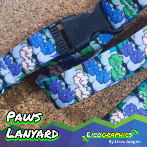 Paws lanyard