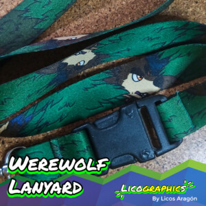 Werewolf lanyard