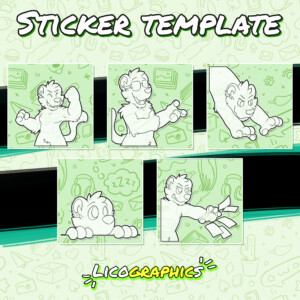 Tiger stickers