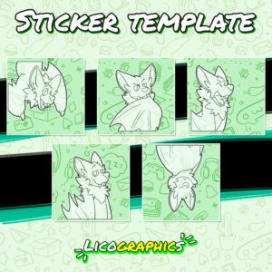 Bat stickers
